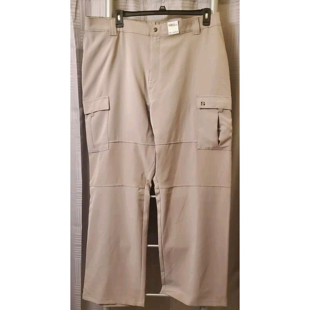 NWT Sports Illustrated Womens Wide Leg Midrise Track Pants/ Taupe Size 2XL